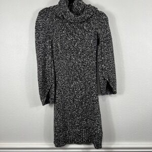 INC International Concepts Sweater Dress Wool Blend Cowl Neck Women's S